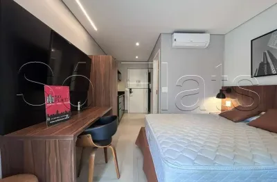 Studio pivô match vila nova, apto disponível para locação contendo 24m² e 01 dormitório.