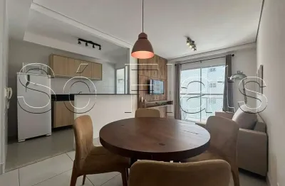 Residencial beat alphaville, apto disponível para locação 52m², 01 dormitório e 01 vaga.