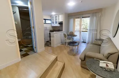 Lindo flat totalmente mobiliado na melhor região de sp muito próx da av paulista e pq trianon.