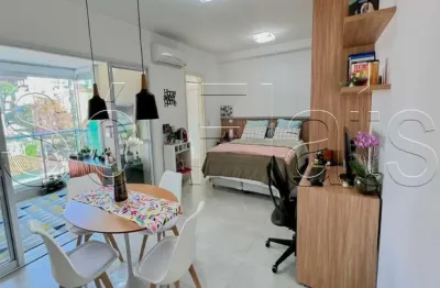 Studio my place paraíso, apto disponível para locação contendo 42m², 01 dormitório e 01 vaga.
