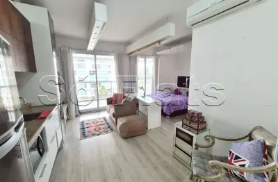 Flat com uma boa localização ao lado da av. faria lima e av bandeirantes, disponível para locação.