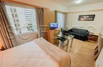 Flat para locação, prox a av. paulista, rua da consolação, fácil acesso ao metrô e a faculdades.