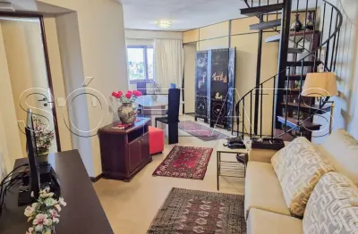 Apto no the plaza com 42m², 1 dormitório e 1 vaga de garagem, disponível para locação nos jardins.