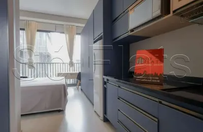 Residencial bauhaus pinheiros, flat disponível para locação contendo 30m² e 01 dormitório.
