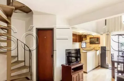 Flat disponível para locação próximo a av. ibirapuera, rubem berta, indianópolis e metrô moema