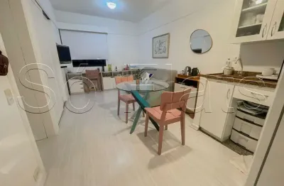 Flat disponível para locação nos jardins, próximo ao shopping pamplona e av. 9 de julho.