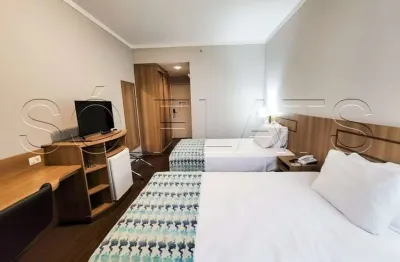 Flat em moema disponível para venda com 26m² e 01 vaga de garagem