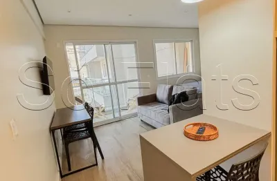 Residencial am pm pauliceia, flat disponível para locação contendo 35m², 01 dormitório e 01 vaga.