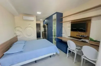 Flat disponível para locação no residencial helbor b liv contendo 28m² e 01 dormitório.