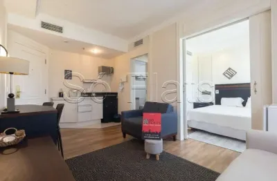 Apto disponível para locação no the universe contendo 27m², 1 dormitório e 1 vaga de garagem.