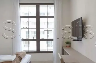 Studio jacques pilon, disponível para locação com 20m² e 1 dormitório no centro de são paulo.