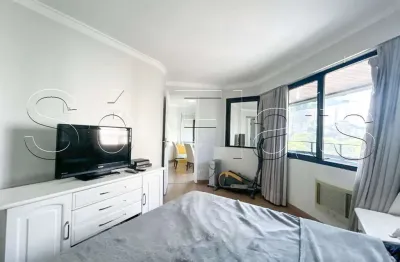 Flat park plaza brooklin, disponível para venda com 49m², 01 dorm e 01 vaga de garagem