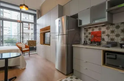 Dna vila mariana, apartamento no modelo studio disponível para locação com 27m² e 1 dormitório.