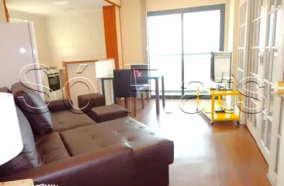 Flat disponível para locação no itaim bibi próx as avs brigadeiro faria lima e próximo e anto amaro.