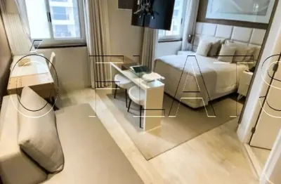 Flat transamérica international plaza disponível para venda com 26m², 1 dormitório e 1 vaga