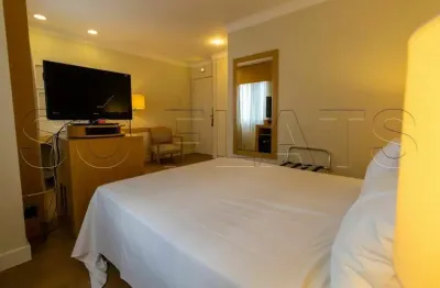 Flat totalmente mobiliado25m² 1 dorm, 1 vaga para investimento no campo belo