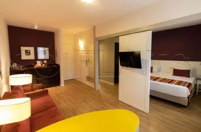 Flat quality alphaville disponível para venda com 39m² e 01 vaga de garagem