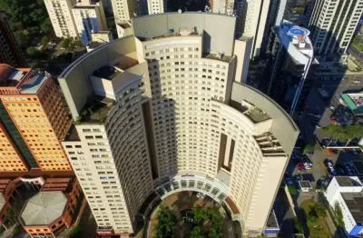 Flat radisson alphaville 32m² 1 dormitório 1 vaga para investimento no pool.