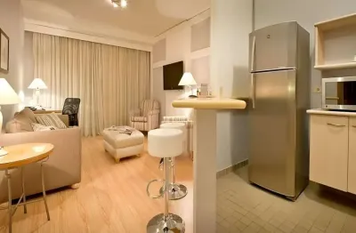 Flat em alphaville, prox a grandes empresas, principais vias e fácil acesso a são paulo
