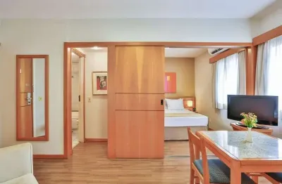 Flat hampton park disponível para venda com 31m² e 01 vaga de garagem
