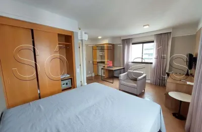 Flat transamerica bela cintra, disponível para venda com 27m², 1 dormitório e 1 vaga