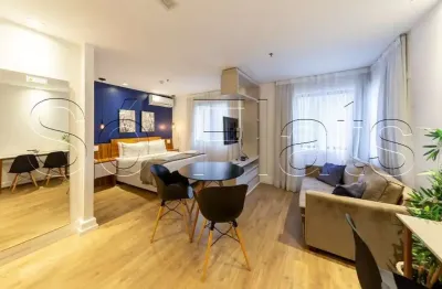 Transamerica faria lima, apartamento disponível para venda com 28m², 1 dormitório e 1 vaga