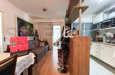 Mandarim, flat disponível para locação contendo 46m², 01 dormitório e 01 vaga de garagem.