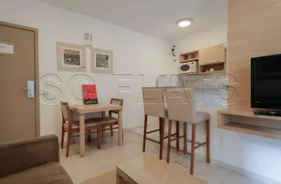 Res home paulista, apartamento disponível para locação com 34m², 1 dormitório e 1 vaga