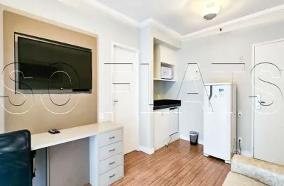 Flat the palace, apartamento disponível para venda com 33m², 1 dormitório e 1 vaga de garagem