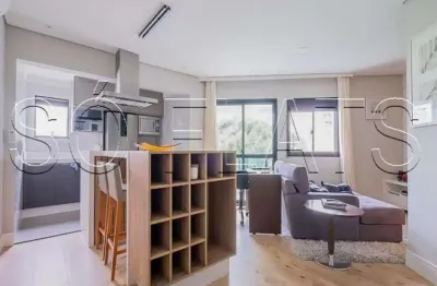 Apto paradise garden disponível para locação com 59m², 01 dorm, 02 vagas de garagem.