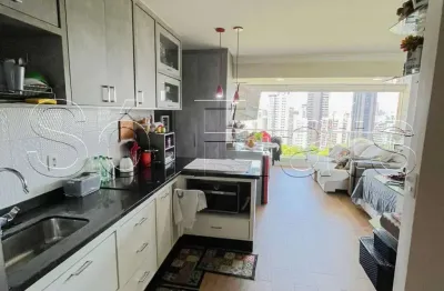 Residencial london sp, apto disponível para locação contendo 42m², 1 dormitório e 1 vaga de garagem.