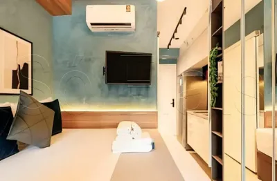 Residencial la vida alto da boa vista, studio disponível para locação com 31m² e 1 dormitório.