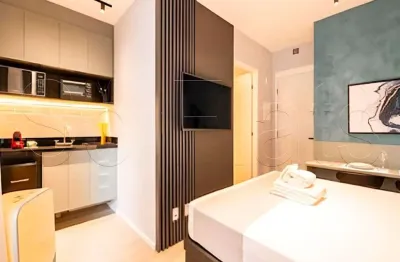 Flat com 1 quarto à venda na Rua Pássaros e Flores, 192, Brooklin Paulista, São Paulo