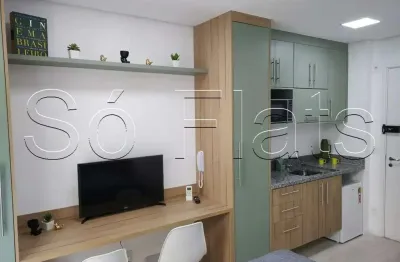 Residencial bella vista pauliceia, studio disponível para locação com 25m² e 01 dormitório.