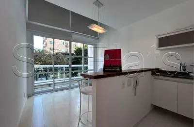Apartamento estilo duplex disponível para locação contendo 50m², 01 dormitório e 01 vaga.