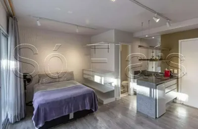 Residencial london sp, apto disponível para locação contendo 35m², 1 dormitório e 1 vaga de garagem.