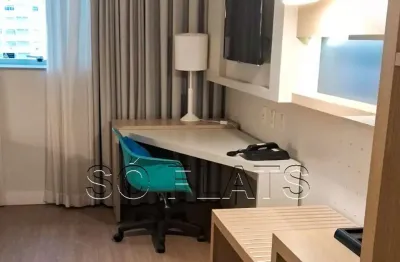 Flat stay santos disponível para venda com 25m², 01 dorm e 01 vaga de garagem