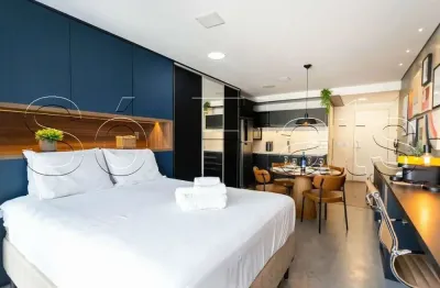 Apartamento setin downtown genebra, disponível para venda com 38m², 01 dormitório e 1 vaga