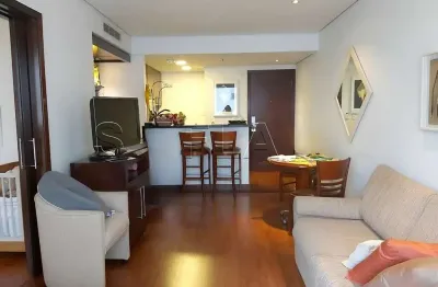 Flat george v itaim disponível para locação, com 60m², 1 dormitório e 1 vaga de garagem.