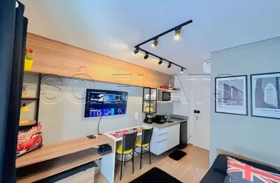 Residencial bella vista pauliceia, flat disponível para locação com 18m² e 01 dormitório.