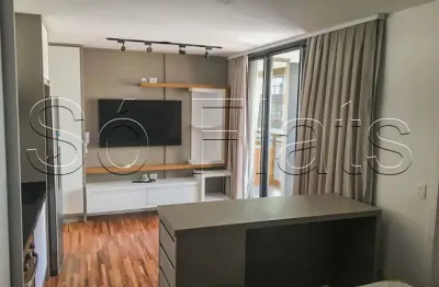 Residencial be design, flat disponível para locação com 32m², 01 dormitório e 01 vaga.