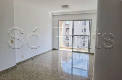 Apto no residencial villa del fiori disponível para locação em moema com 97m², 03 dorms, 02 vagas.