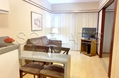 Flat le premier disponível para venda com 31m², 1 dormitório e 1 vaga de garagem