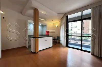 Apto no address, disponível para locação com 42m², 1 dormitório e 1 vaga de garagem.