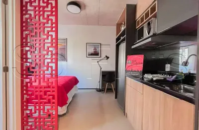 Studio VN Ueno, flat ao lado do Shop. Frei Caneca disponível para locação com 20m² e 01 dormitório.