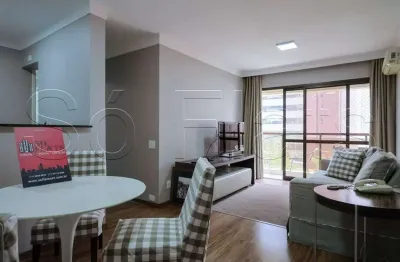 Manhattan flat disponível para locação contendo 68m², 02 dormitórios e 02 vagas.