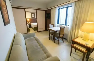 Apartamento mobiliado à venda no Brooklin com 2 vagas | Flat Bristol The Time Hotel