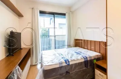 Studio go campo mobiliado no campo belo com varanda, lazer completo e alto potencial de investimento