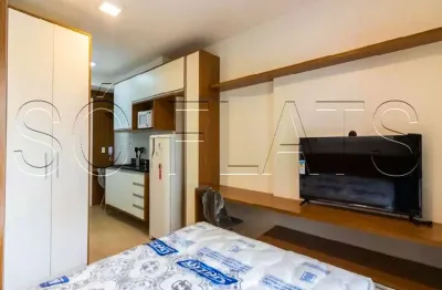 Studio Go Campo mobiliado no Campo Belo com varanda, lazer completo e alto potencial de investimento