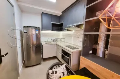 Studio mobiliado à venda na vila mariana 26m² com varanda e lazer completo